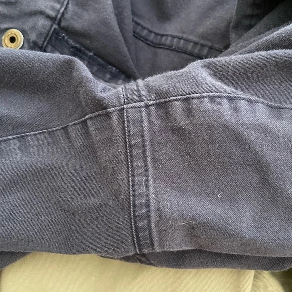 3 Pair of Ralph Lauren Women’s Capris Sz 20W Blue, Khaki, Olive - Picture 6 of 16